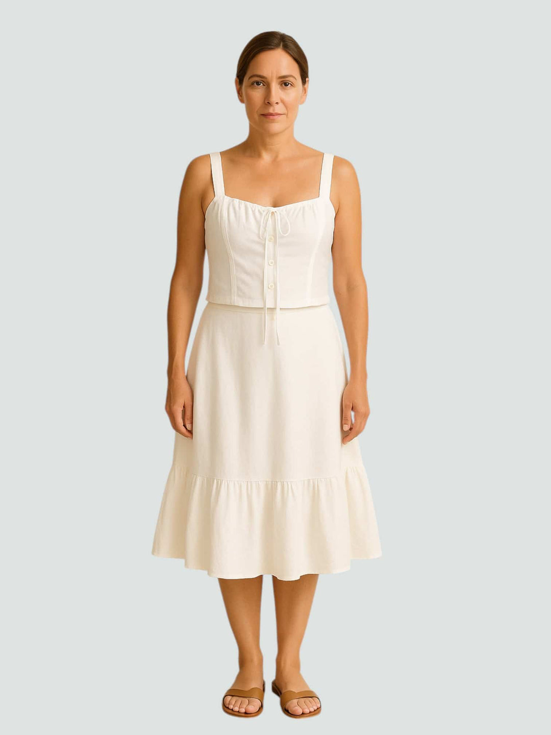 SOFÍA | VESTIDO DOS EN UNO CON DETALLES DE LAZO