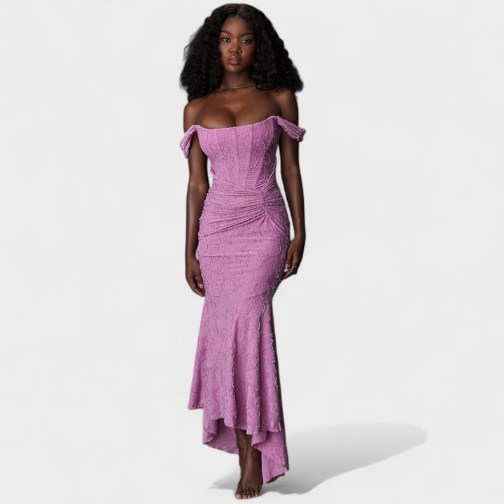 Cesca – Vestido de silueta escultural que resalta tu elegancia