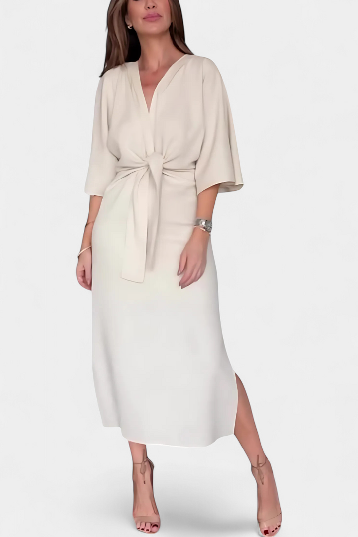 Ainhoa – Vestido Casual con Escote en V que realza tu feminidad