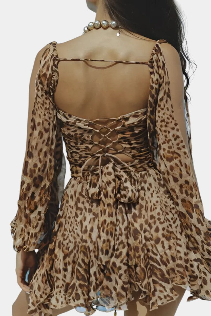 Skylar – Vestido Mini con Escote en V que realza tu feminidad