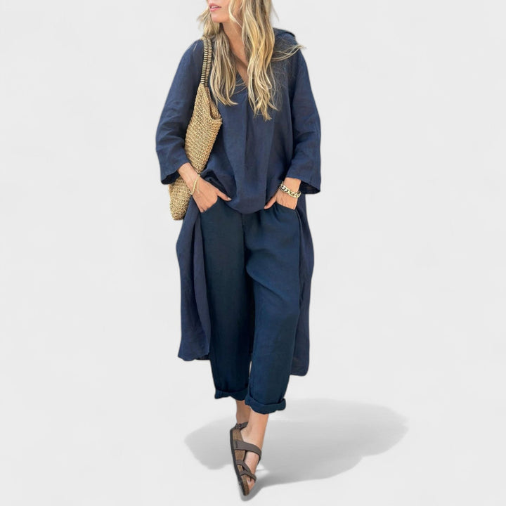 Soléa – Conjunto de lino para días con estilo