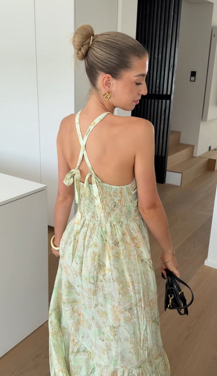 LIMETTE MAXI DRESS