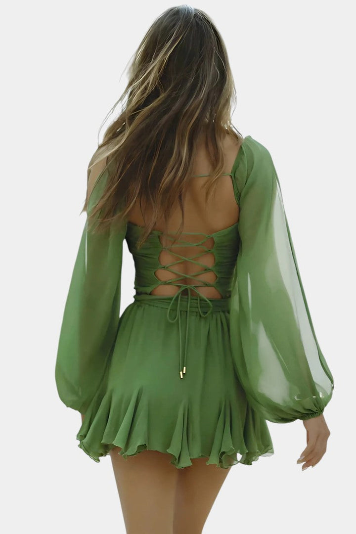 Skylar – Vestido Mini con Escote en V que realza tu feminidad