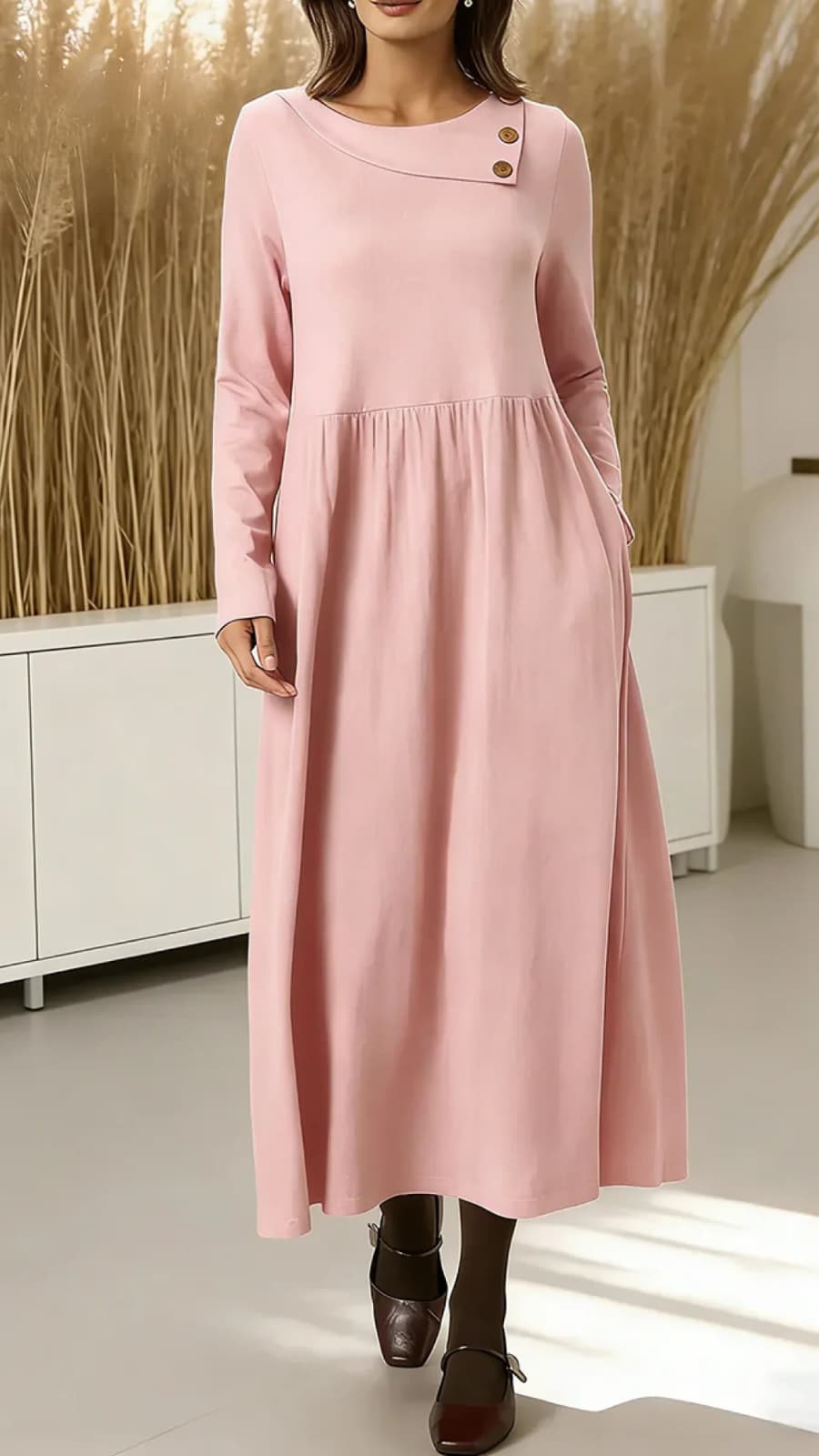 MARIA – Vestido elegante con bolsillos profundos