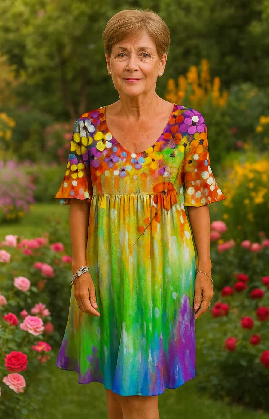 ROSALÍA | VESTIDO DE JARDÍN EN FLOR