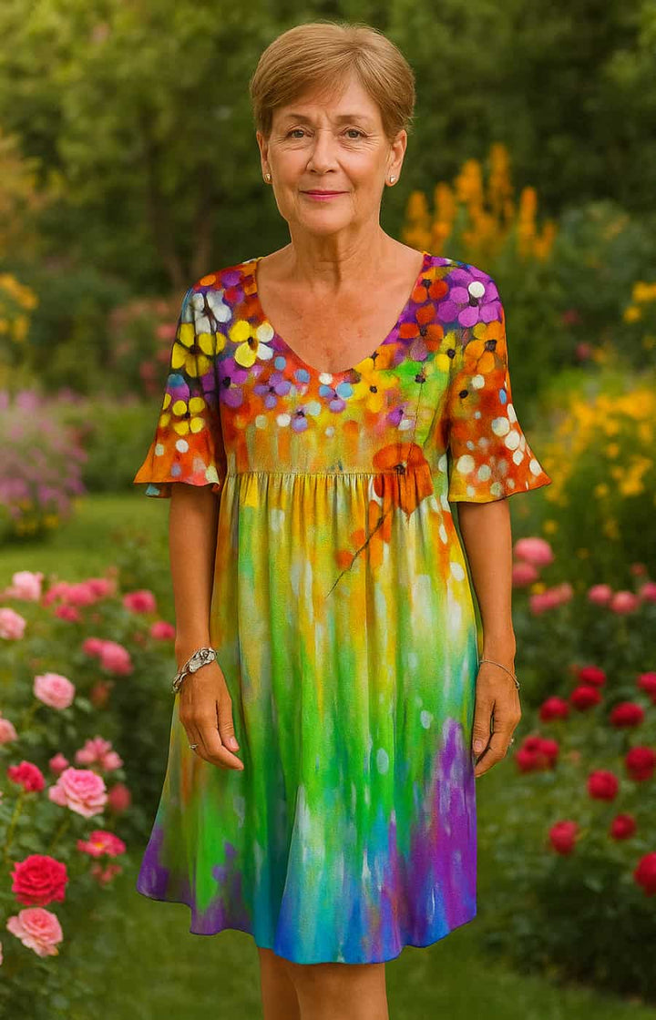 ROSALÍA | VESTIDO DE JARDÍN EN FLOR