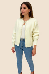 Luna Pearl Ripped Cardigan