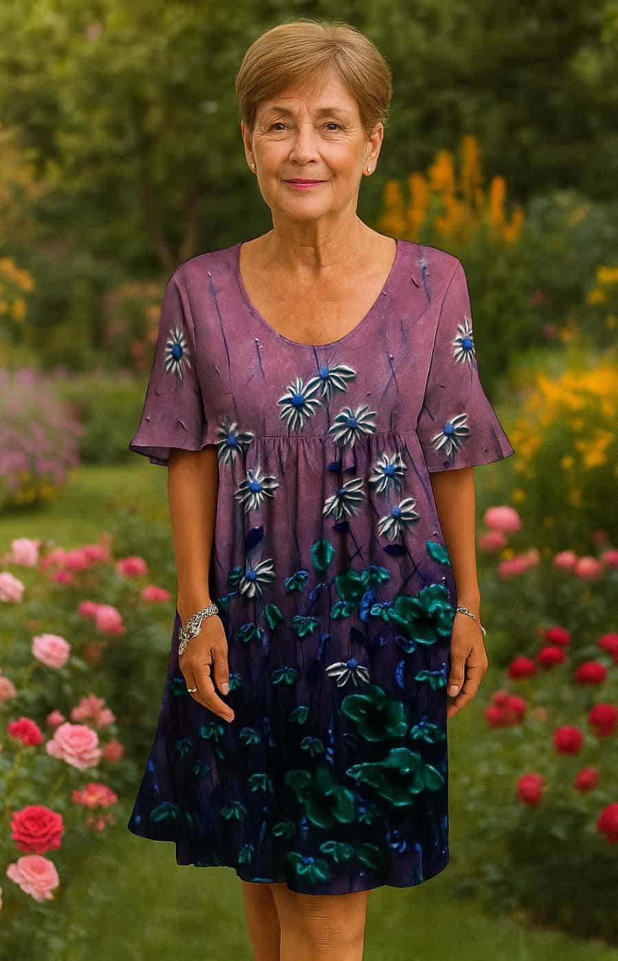 ROSALÍA | VESTIDO DE JARDÍN EN FLOR