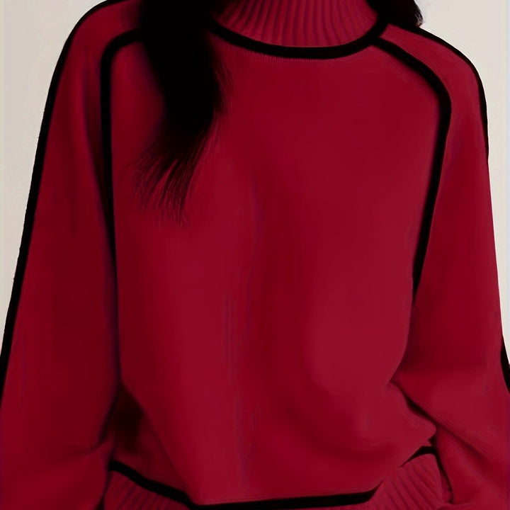 Lara | Suéter de mujer con cuello alto