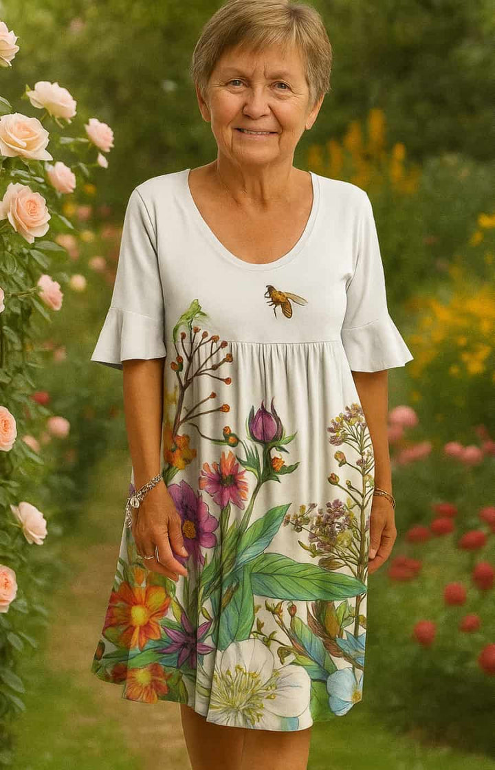 ROSALÍA | VESTIDO DE JARDÍN EN FLOR