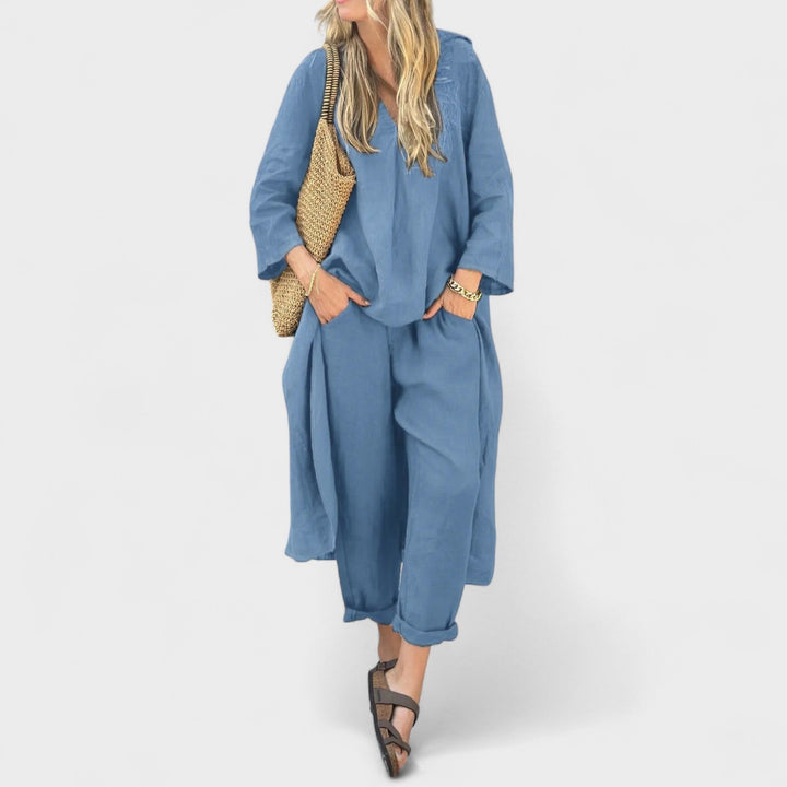 Soléa – Conjunto de lino para días con estilo