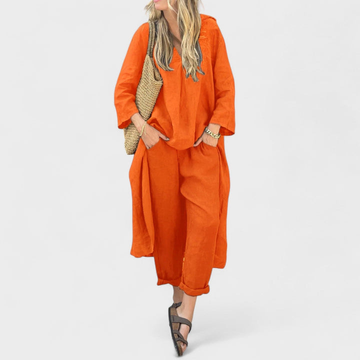 Soléa – Conjunto de lino para días con estilo