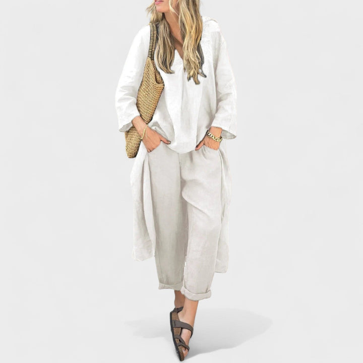 Soléa – Conjunto de lino para días con estilo