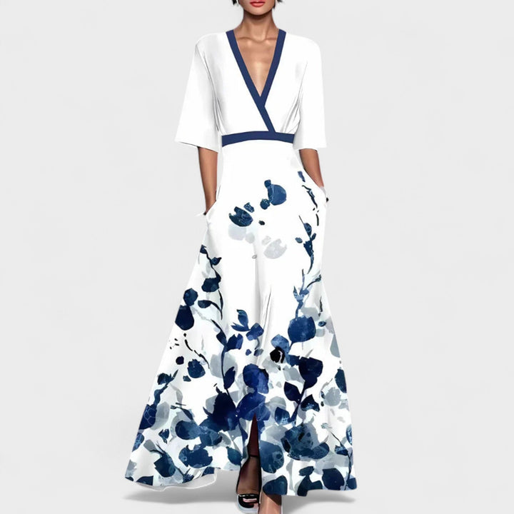 Quendolin – Vestido con estampado floral que aporta frescura y elegancia