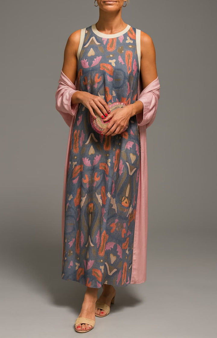 CARMEN | VESTIDO DE NOCHE CON STOLA ELEGANTE