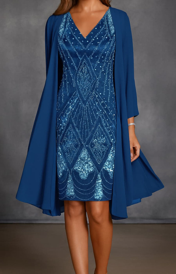BEATRIZ | VESTIDO CON ESTOLA DE DISTINCIÓN ETERNA