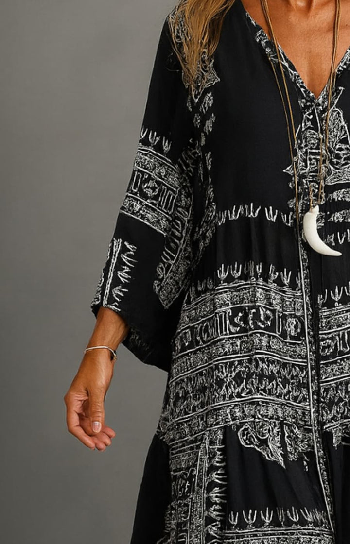 CARMEN | VESTIDO LARGO DE DÍA A DÍA CON ELEGANCIA