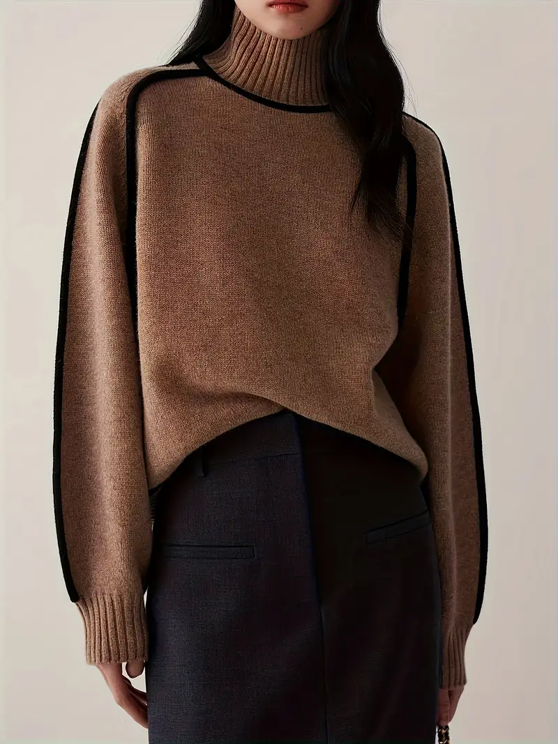 Lara | Suéter de mujer con cuello alto