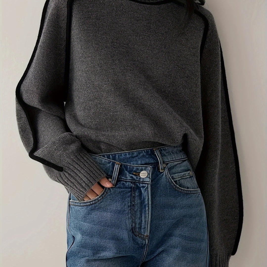 Lara | Suéter de mujer con cuello alto