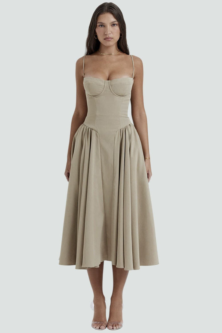 NURIA | VESTIDO RETRO CON ENCANTO NATURA
