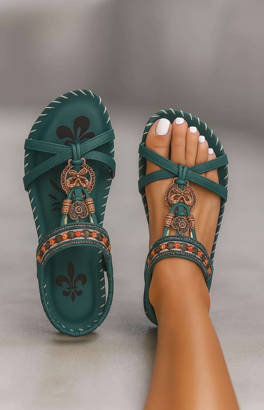 CARMELA | SANDALIAS ORTOPÉDICAS DE CONFORT ELEGANTE