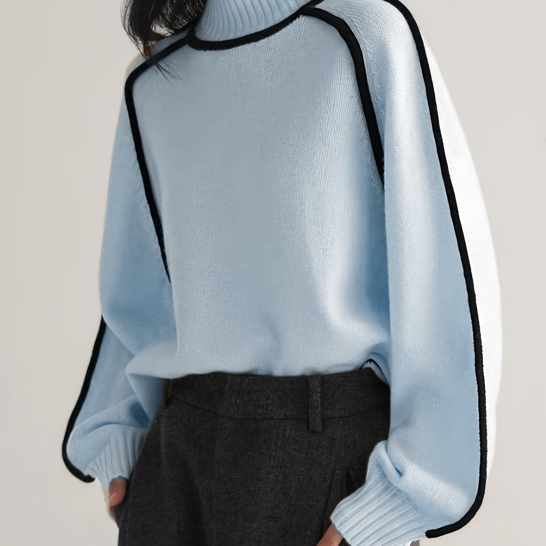 Lara | Suéter de mujer con cuello alto