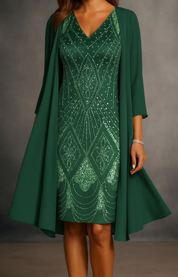 BEATRIZ | VESTIDO CON ESTOLA DE DISTINCIÓN ETERNA