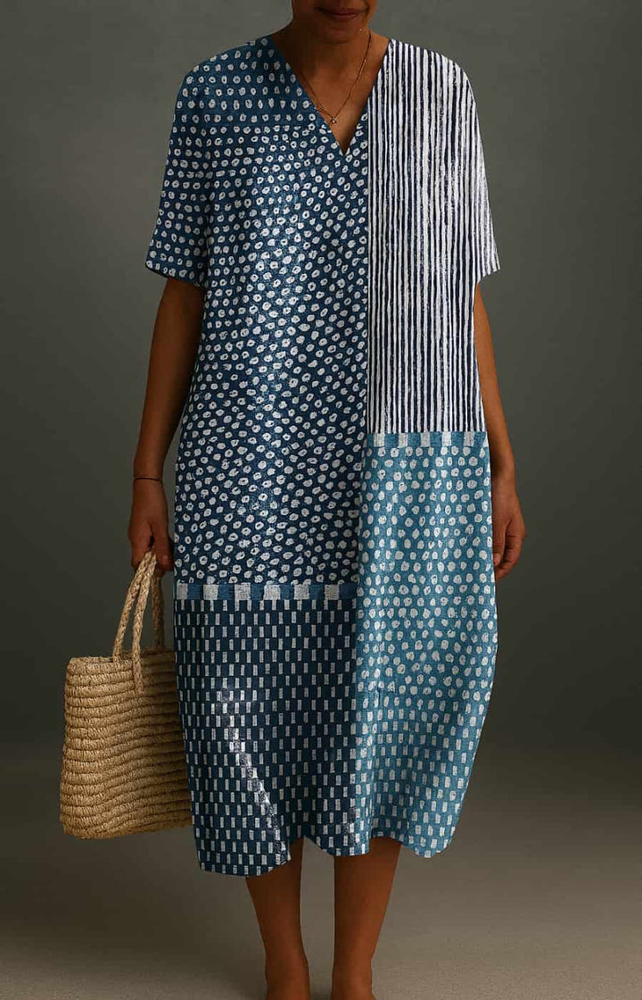 APOLONIA | EL VESTIDO MIDI ORIGINAL CON ESTILO ARTESANAL