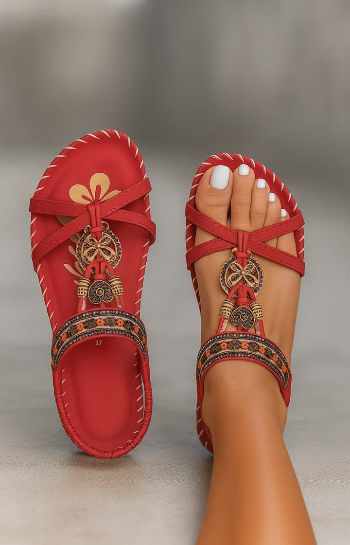 CARMELA | SANDALIAS ORTOPÉDICAS DE CONFORT ELEGANTE