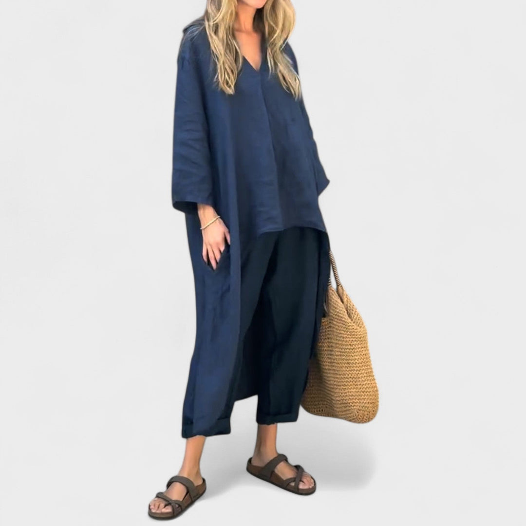 Soléa – Conjunto de lino para días con estilo