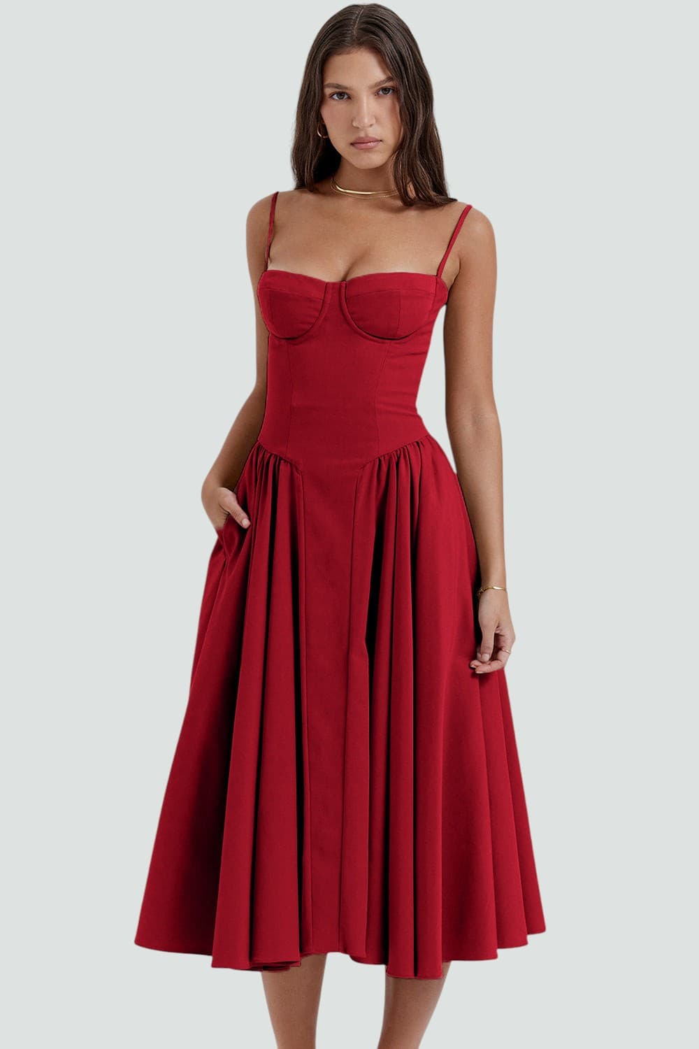 NURIA | VESTIDO RETRO CON ENCANTO NATURA