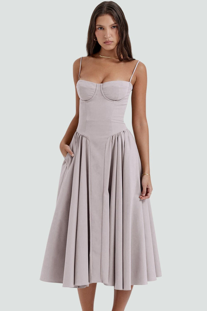 NURIA | VESTIDO RETRO CON ENCANTO NATURA