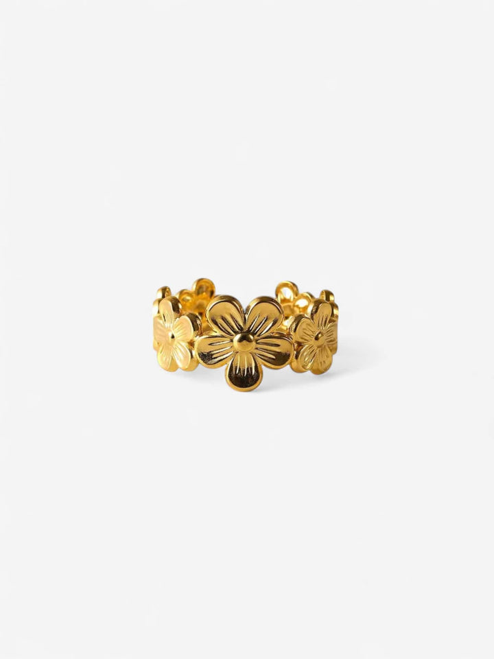 FLORA BLOOM | ANILLO AJUSTABLE DE INSPIRACIÓN NATURAL