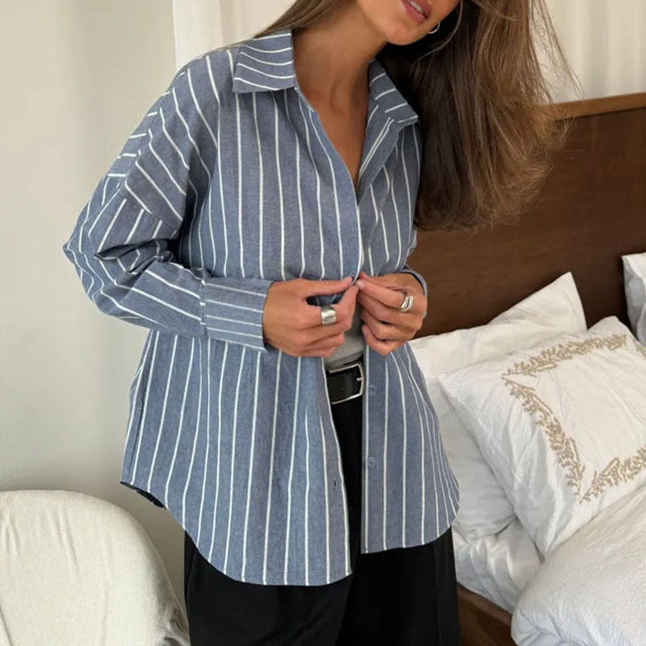 Camisa Rayas Mujer - Elara