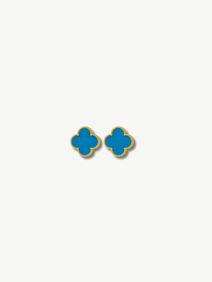 LUNA BLOOM STUDS | PENDIENTES FLORALES EN TONOS VIBRANTES