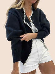 Luna Pearl Ripped Cardigan