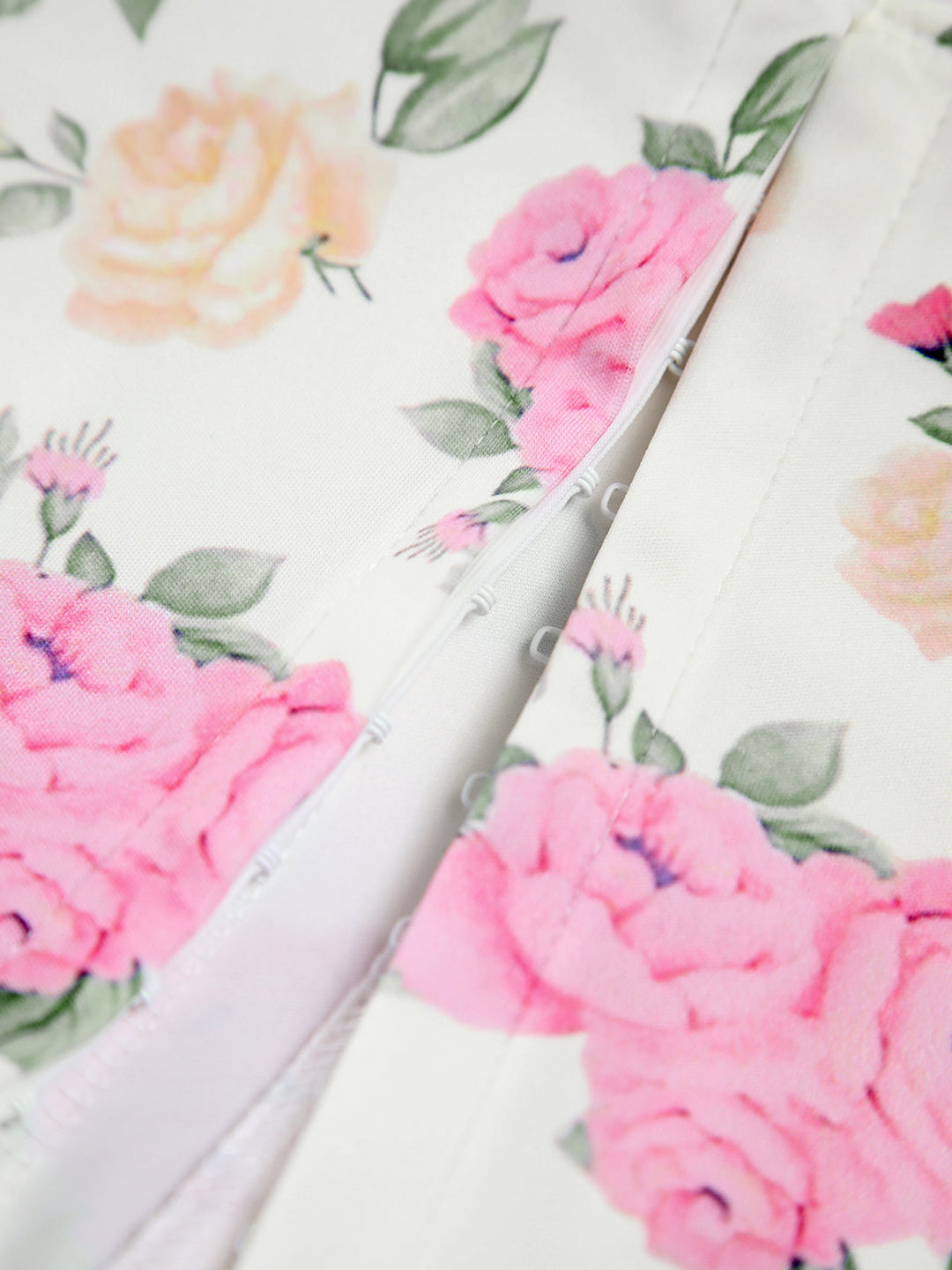 Nora - Corsé con escote corazón de flores