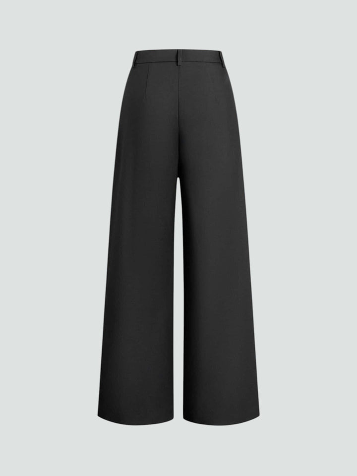 INÉS | PANTALÓN RECTO DE TIRO ALTO