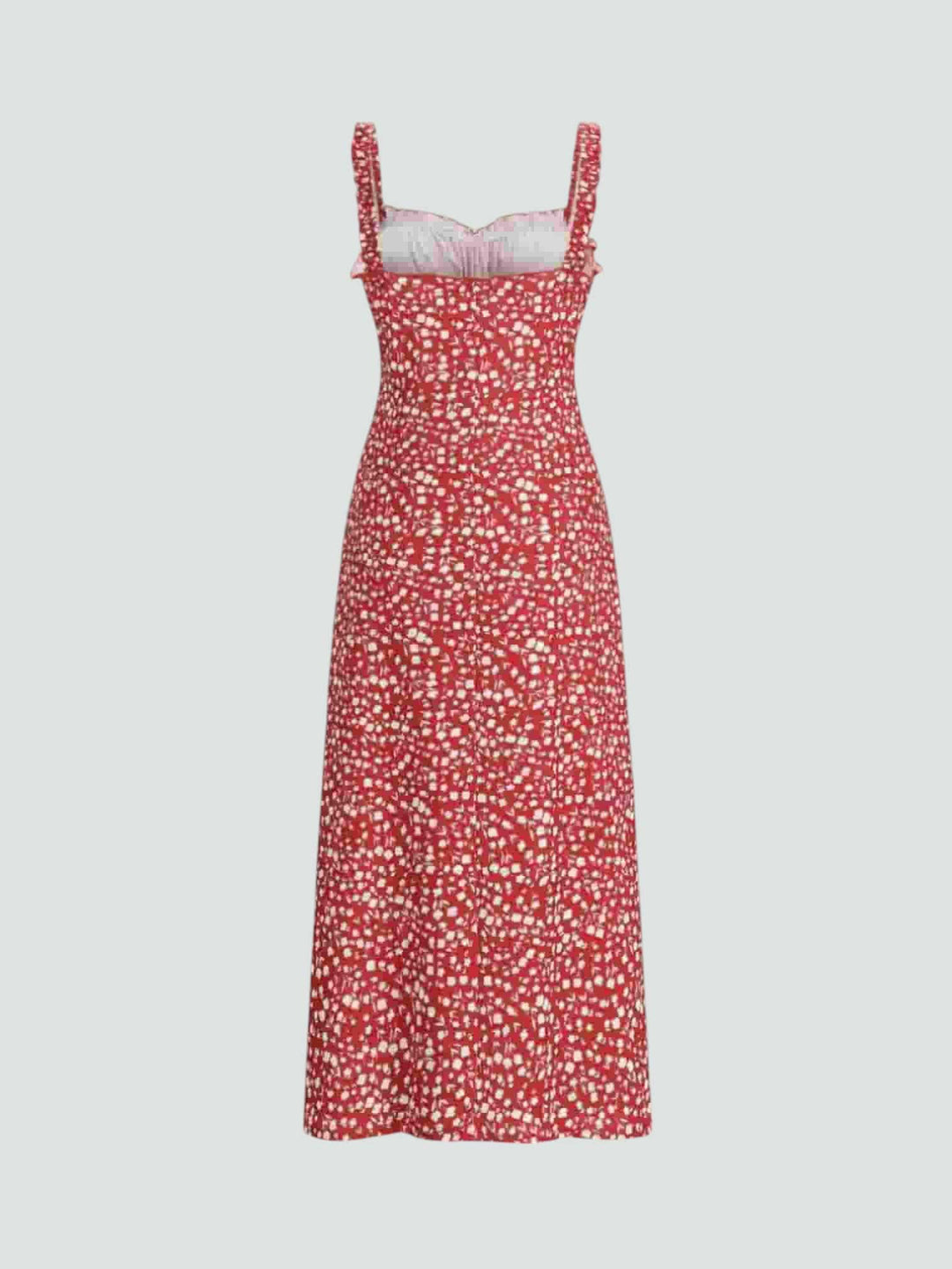 ISABEL | VESTIDO MIDI ESTAMPADO FLORAL