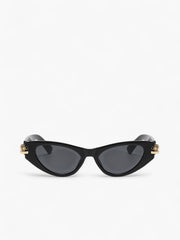 Catwomen Eye Black Frame Sunglasses