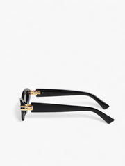 Catwomen Eye Black Frame Sunglasses