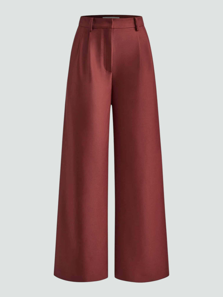 INÉS | PANTALÓN RECTO DE TIRO ALTO