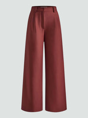 INÉS | PANTALÓN RECTO DE TIRO ALTO