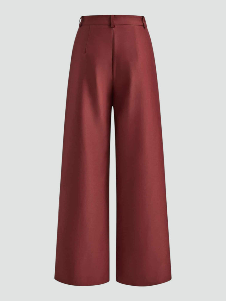INÉS | PANTALÓN RECTO DE TIRO ALTO