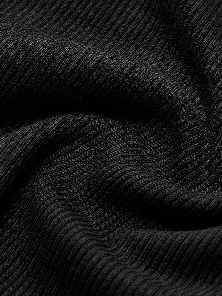 INÉS | TOP DE PUNTO CON COSTURAS DECORATIVAS