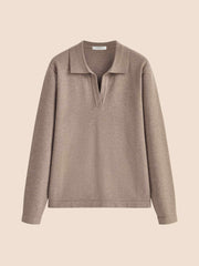 Gina Leisure Collared Pullover Sweater