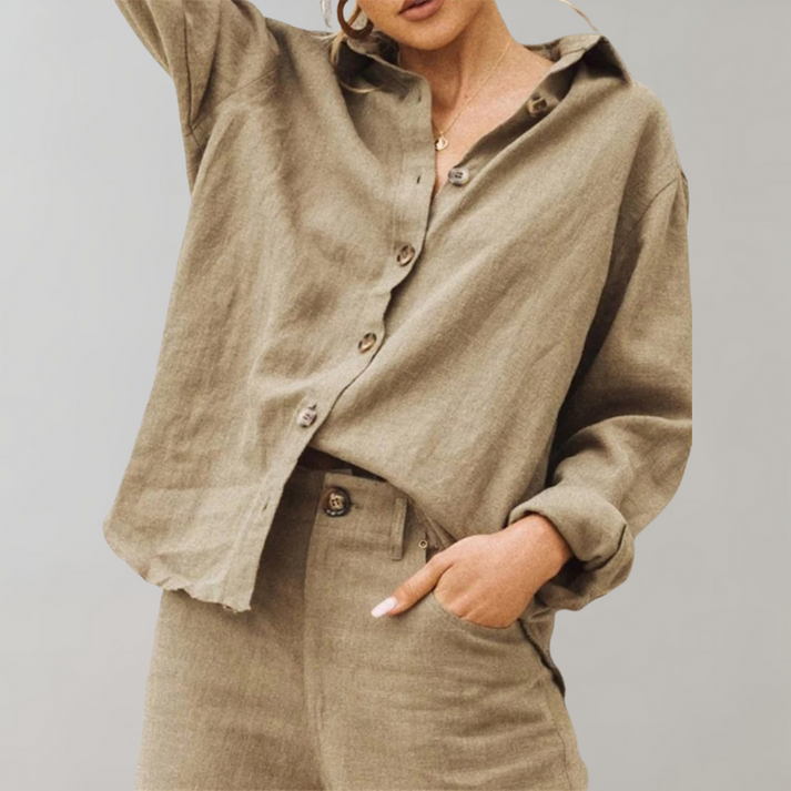 Lia - Blusa casual para mujer - Cómoda y versátil para todos los días