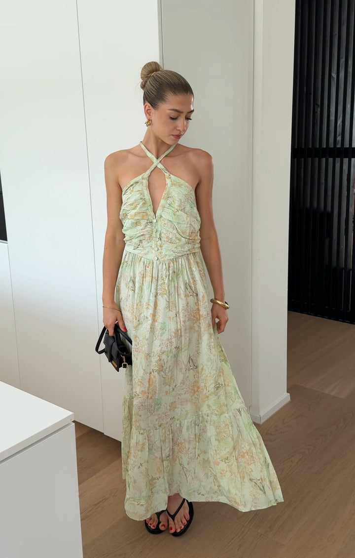 LIMETTE MAXI DRESS