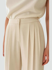 Ivory High Waist Pants