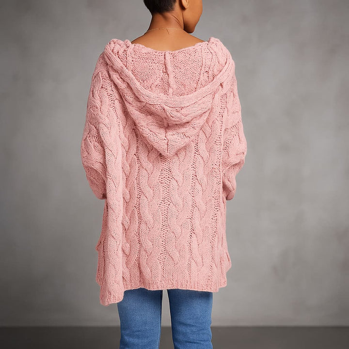 SOPHIA | SUÉTER DE PUNTO CON CAPUCHA